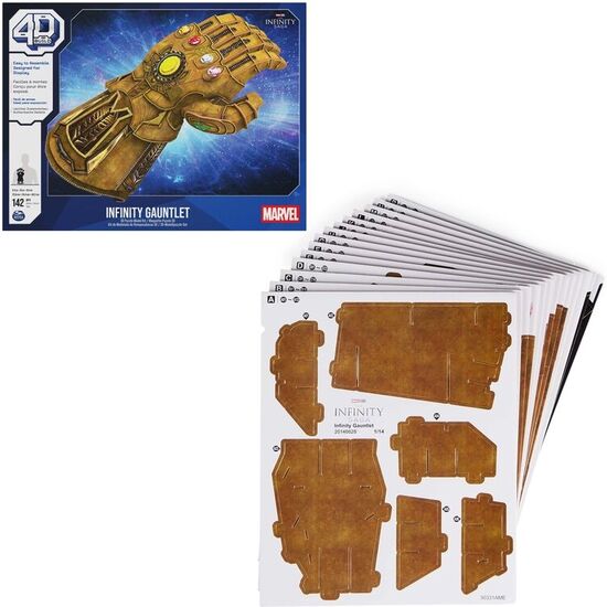 PUZZLE 3D GUANTE THANOS VENGADORES AVENGERS MARVEL image 1