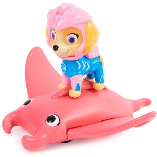 BLISTER 2 FIGURAS SKYE AQUA PUPS PATRULLA CANINA PAW PATROL image 2