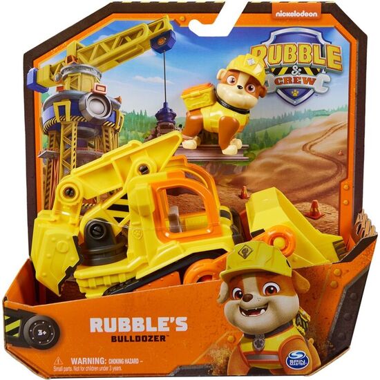 VEHICULO CLASICO RUBBLE EQUIPO RUBBLE PATRULLA CANINA PAW PATROL image 0