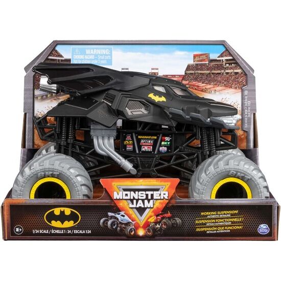 COCHE DIE CAST BATMAN MONSTER JAM image 0