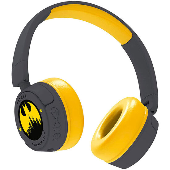 AURICULARES INALAMBRICOS INFANTILES GOTHAM CITY BATMAN DC COMICS image 3