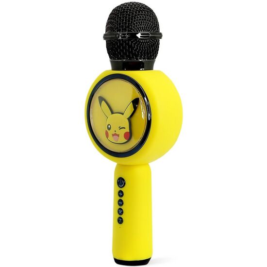 MICROFONO ALTAVOZ LED PIKACHU POKEMON image 0