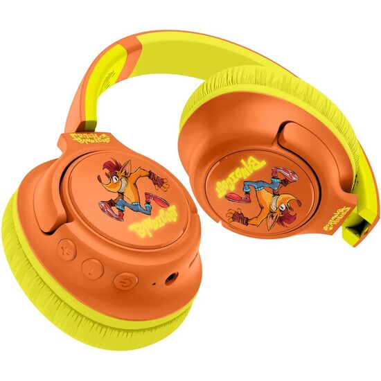 AURICULARES INALAMBRICOS LED CRASH BANDICOOT image 1