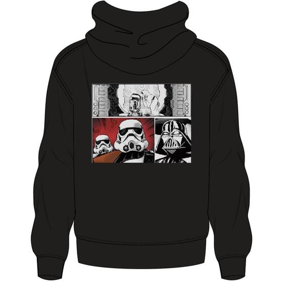 SUDADERA COTTON BRUSHED STAR WARS image 1