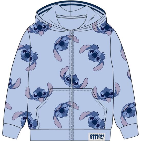 SUDADERA CON CREMALLERA FRENCH TERRY STITCH image 0