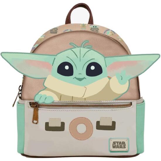 MOCHILA CASUAL MODA POLIPIEL THE MANDALORIAN GROGU image 0