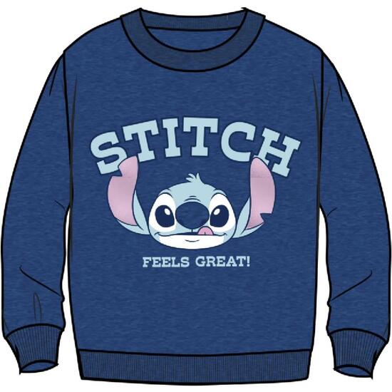 SUDADERA COTTON BRUSHED STITCH image 0