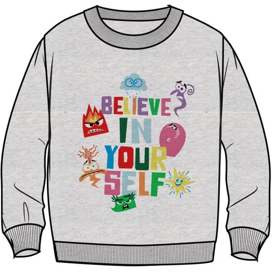SUDADERA COTTON BRUSHED PIXAR INSIDE OUT image 0
