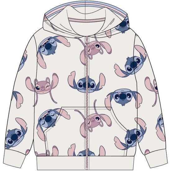 SUDADERA CON CREMALLERA FRENCH TERRY STITCH image 0