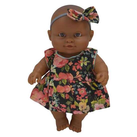 MUÑECA IRINA PEQUE MULATA 21 CM image 0