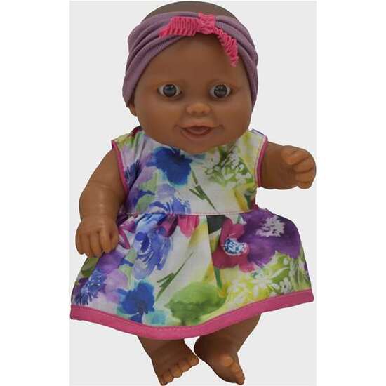 MUÑECA BIBI PEQUE MULATA 21 CM image 0