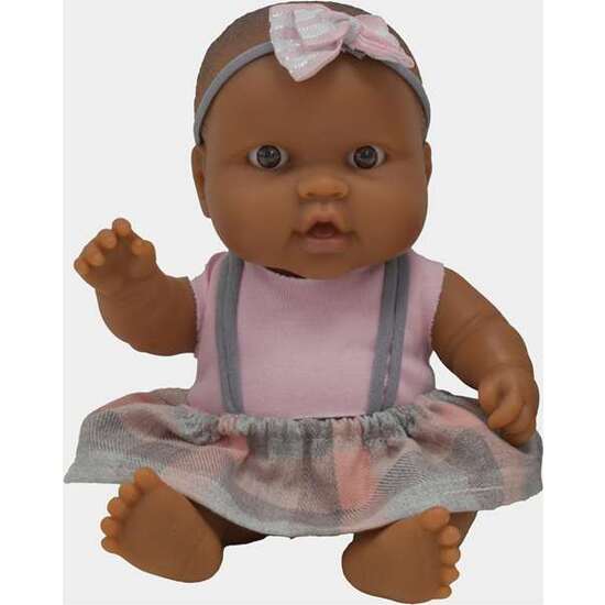 MUÑECA HEBE PEQUE MULATA 21 CM image 0