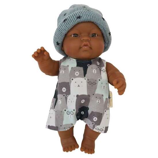 MUÑECO LUCAS PEQUE MULATO 21 CM image 0