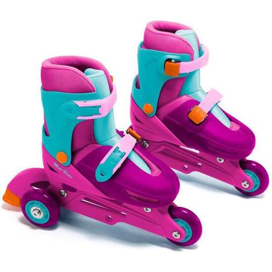PATINES 2 EN 1 AJUSTABLES ROSA (TALLA 31/34) image 0