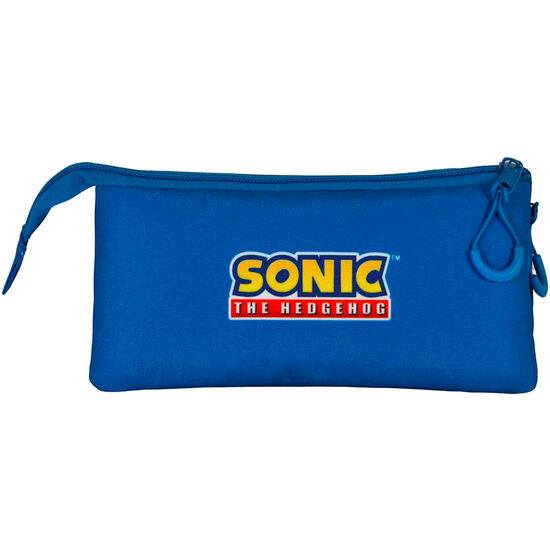 PORTATODO SONIC THE HEDGEHOG TRIPLE image 1