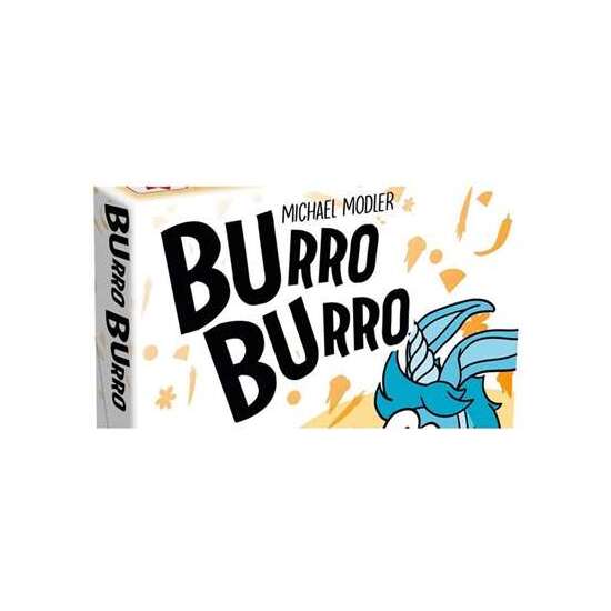 JUEGO BURRO BURRO. ELIGE SABIAMENTE LOS DADOS PARA QUE TUS CARTAS VALGAN LO MENOS POSIBLE. 10X12,5X2,5 CM image 1