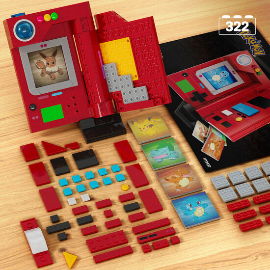 MEGA CONSTRUX POKEDEX REGION KANTO POKEMON image 1