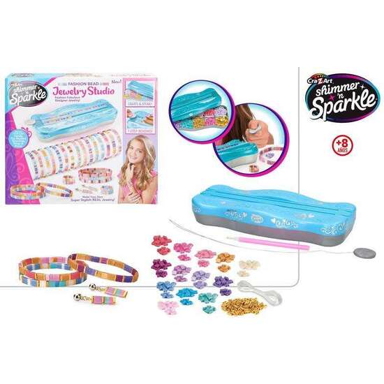 ESTUDIO JOYERIA SHIMMER N SPARKLE ¡CREA PRECIOSAS PULSERAS, COLLARES Y PENDIENTES! image 0