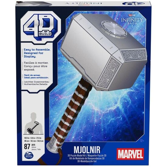 PUZZLE 3D MARTILLO DE THOR MARVEL image 0