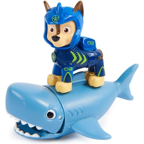 BLISTER 2 FIGURAS CHASE AQUA PUPS PATRULLA CANINA PAW PATROL image 2