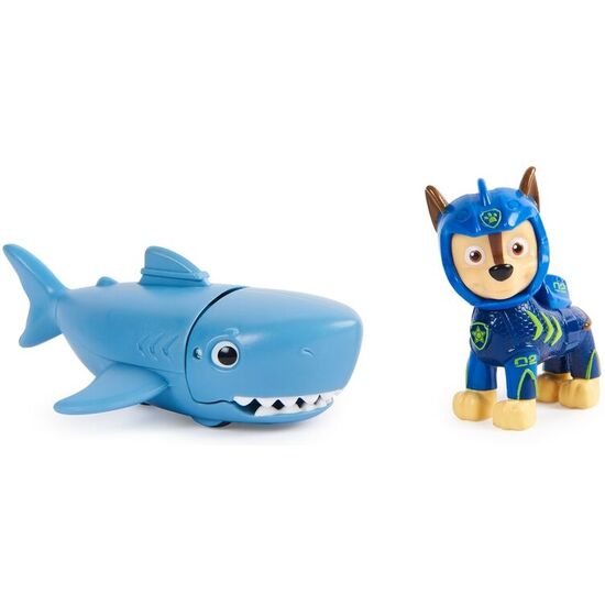 BLISTER 2 FIGURAS CHASE AQUA PUPS PATRULLA CANINA PAW PATROL image 3