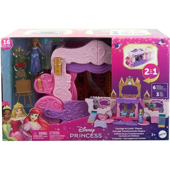 CARRUAJE CASA DE MUÑECAS PRINCESAS DISNEY image 0