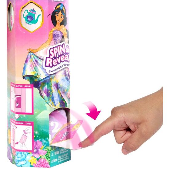 MUÑECA JASMINE SPIN REVEAL ALADDIN DISNEY image 2