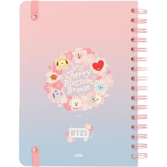 CUADERNO A5 SAKURA BT21 image 1