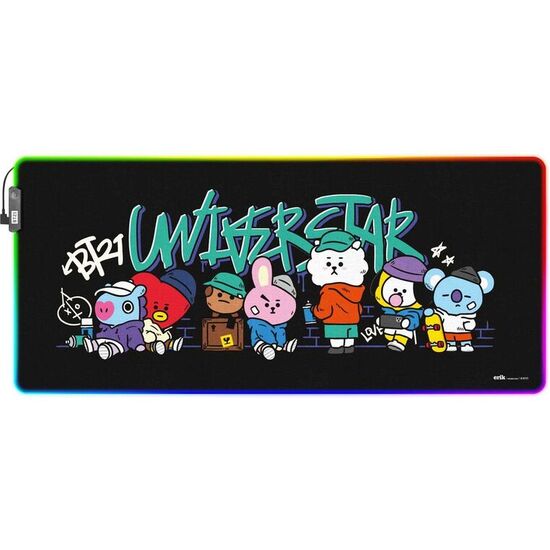 ALFOMBRILLA GAMING LED BT21 image 0