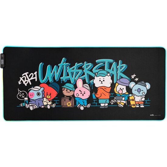 ALFOMBRILLA GAMING LED BT21 image 1