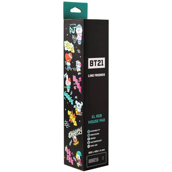 ALFOMBRILLA GAMING LED BT21 image 2