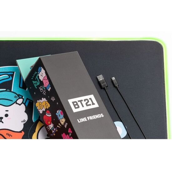 ALFOMBRILLA GAMING LED BT21 image 3