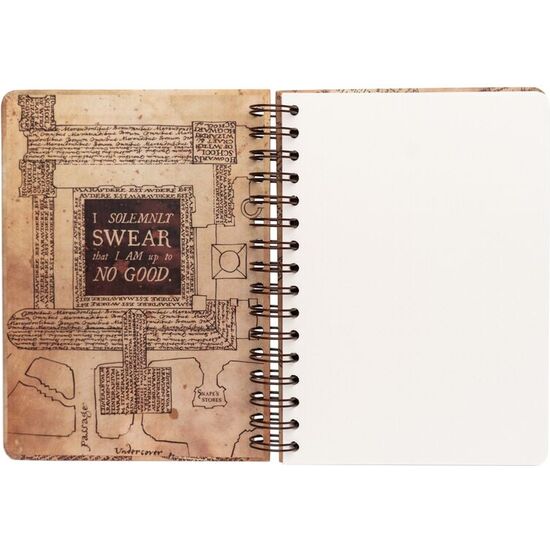 CUADERNO A5 MAPA DEL MERODEADOR HARRY POTTER image 2