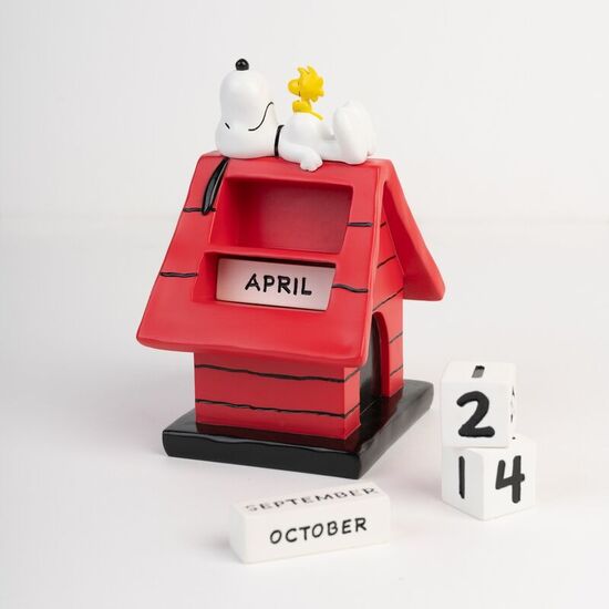 CALENDARIO PERPETUO 3D DOGHOUSE SNOOPY image 1
