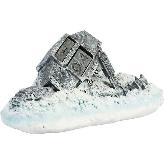 CALENDARIO PERPETUO 3D AT-AT DERRIBADO STAR WARS image 0