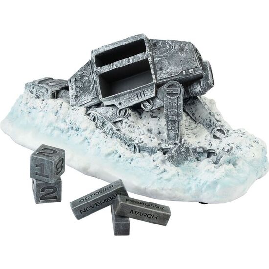 CALENDARIO PERPETUO 3D AT-AT DERRIBADO STAR WARS image 1