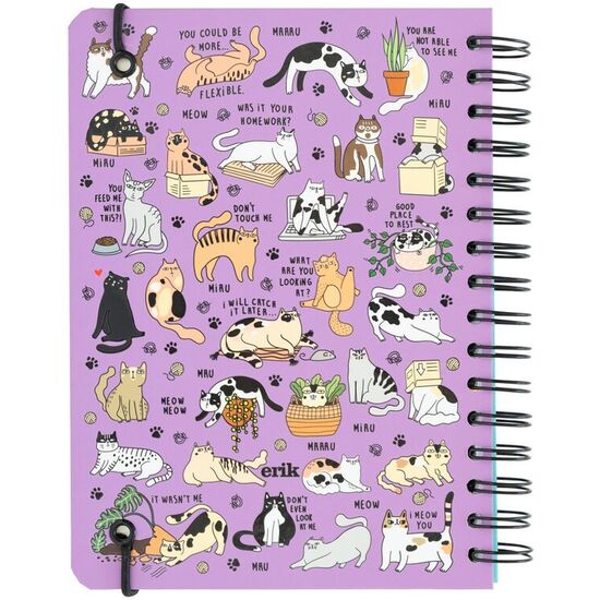 CUADERNO A5 MEOW MEOW image 1