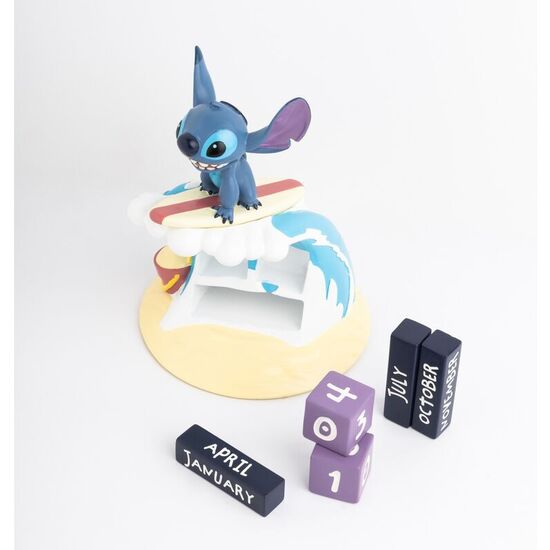 CALENDARIO PERPETUO 3D SURFER STITCH DISNEY image 1