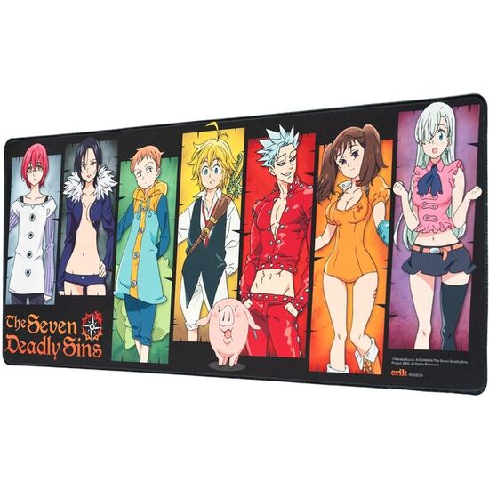 ALFOMBRILLA GAMING SEVEN DEADLY SINS image 0
