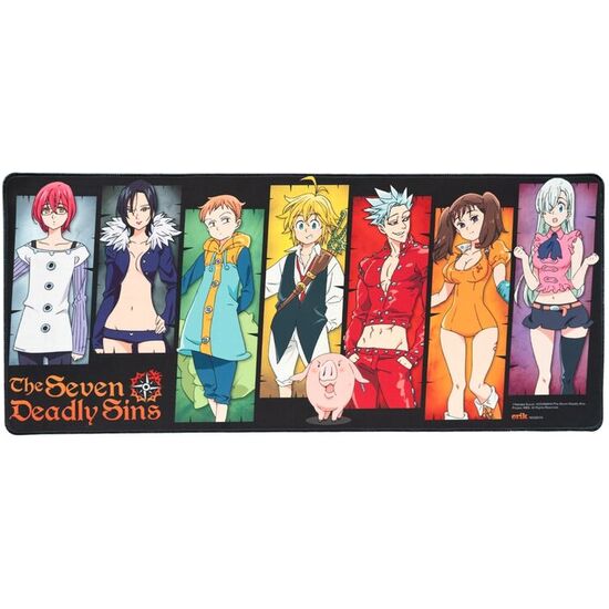 ALFOMBRILLA GAMING SEVEN DEADLY SINS image 1