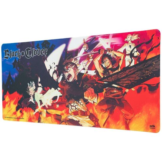 ALFOMBRILLA GAMING BLACK CLOVER image 0