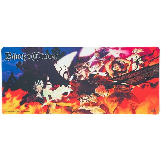 ALFOMBRILLA GAMING BLACK CLOVER image 1