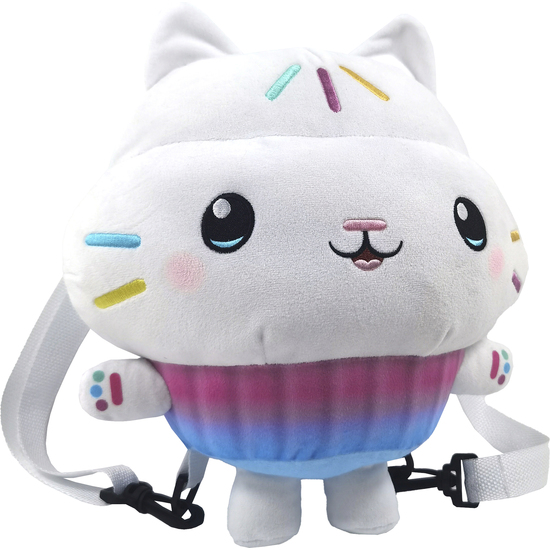 MOCHILA PELUCHE MUFFIN LA CASA DE MUÑECAS DE GABBY 30CM image 3