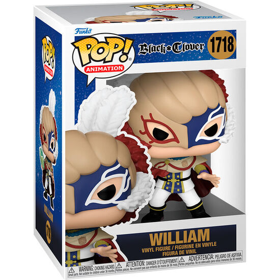 FIGURA POP BLACK CLOVER WLLIAM image 0