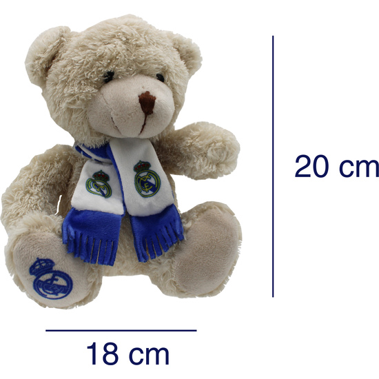 PELUCHE OSITO BUFANDA REAL MADRID 20CM image 6