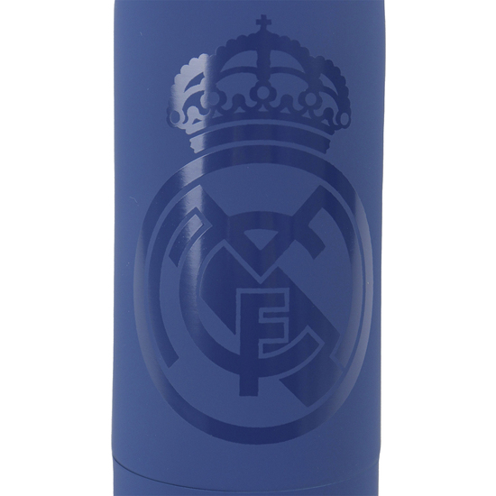 BOTELLA AZUL ACERO INOXIDABLE REAL MADRID 600ML image 1