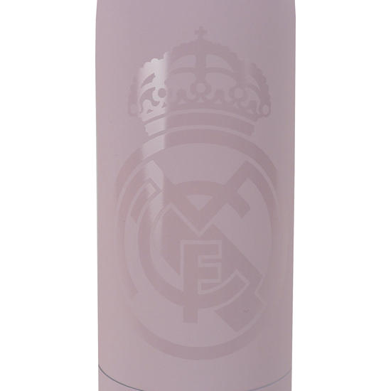 BOTELLA ROSA ACERO INOXIDABLE REAL MADRID 600ML image 1