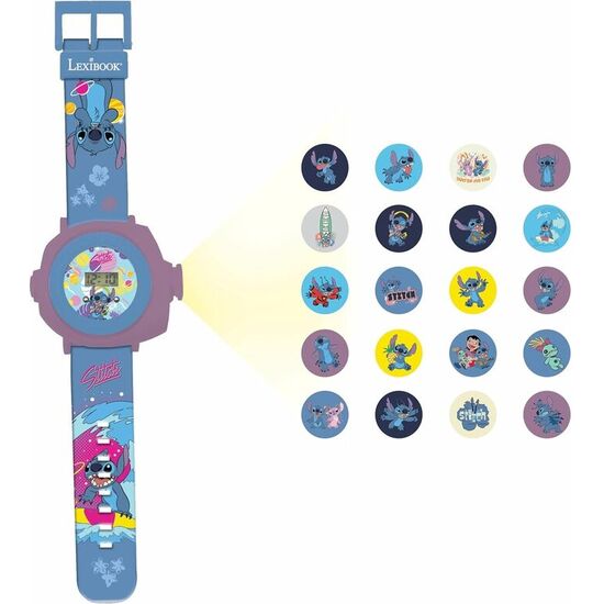 RELOJ PROYECTOR DIGITAL STITCH DISNEY image 0