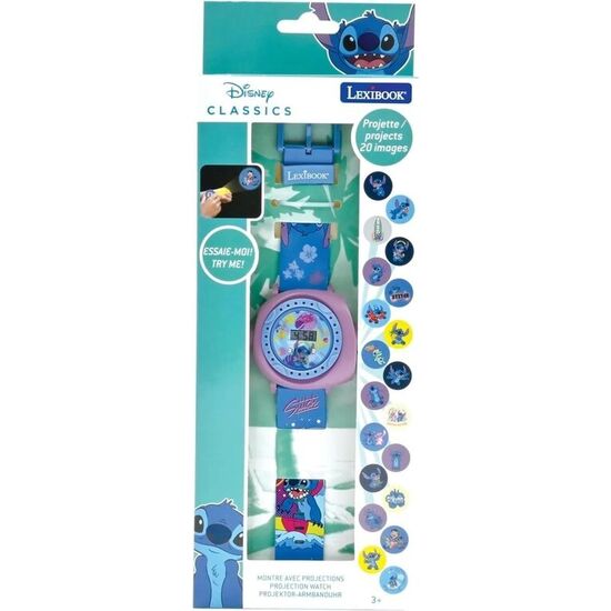 RELOJ PROYECTOR DIGITAL STITCH DISNEY image 3