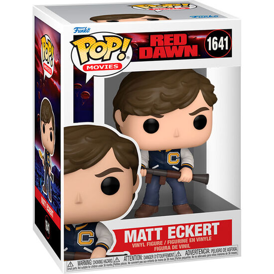 FIGURA POP AMANECER ROJO MATT ECKERT image 0